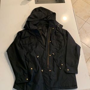 Lane Bryant Black Raincoat size 18/20